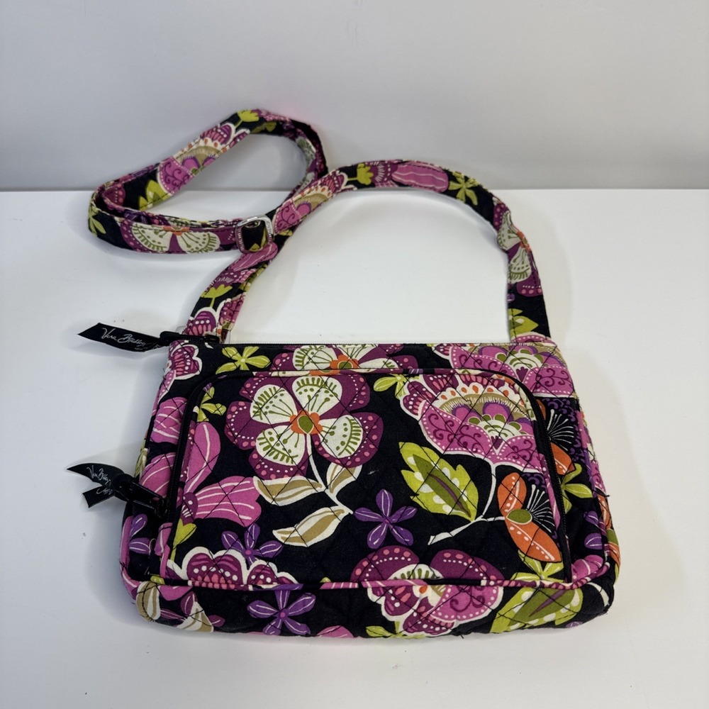 Vera Bradley Little Hipster Crossbody Bag In Retired Pirouette Pink